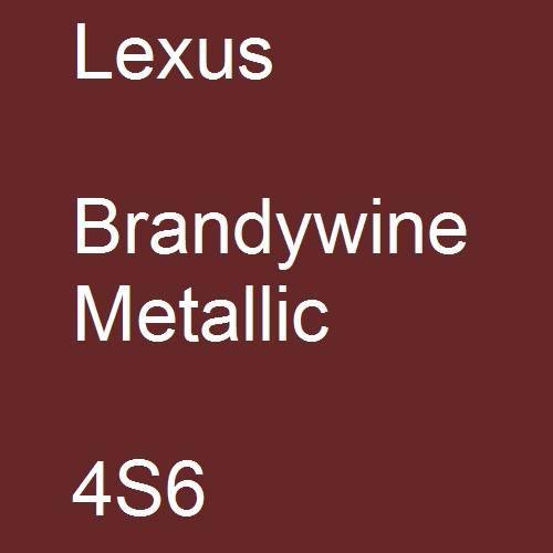 Lexus, Brandywine Metallic, 4S6.
